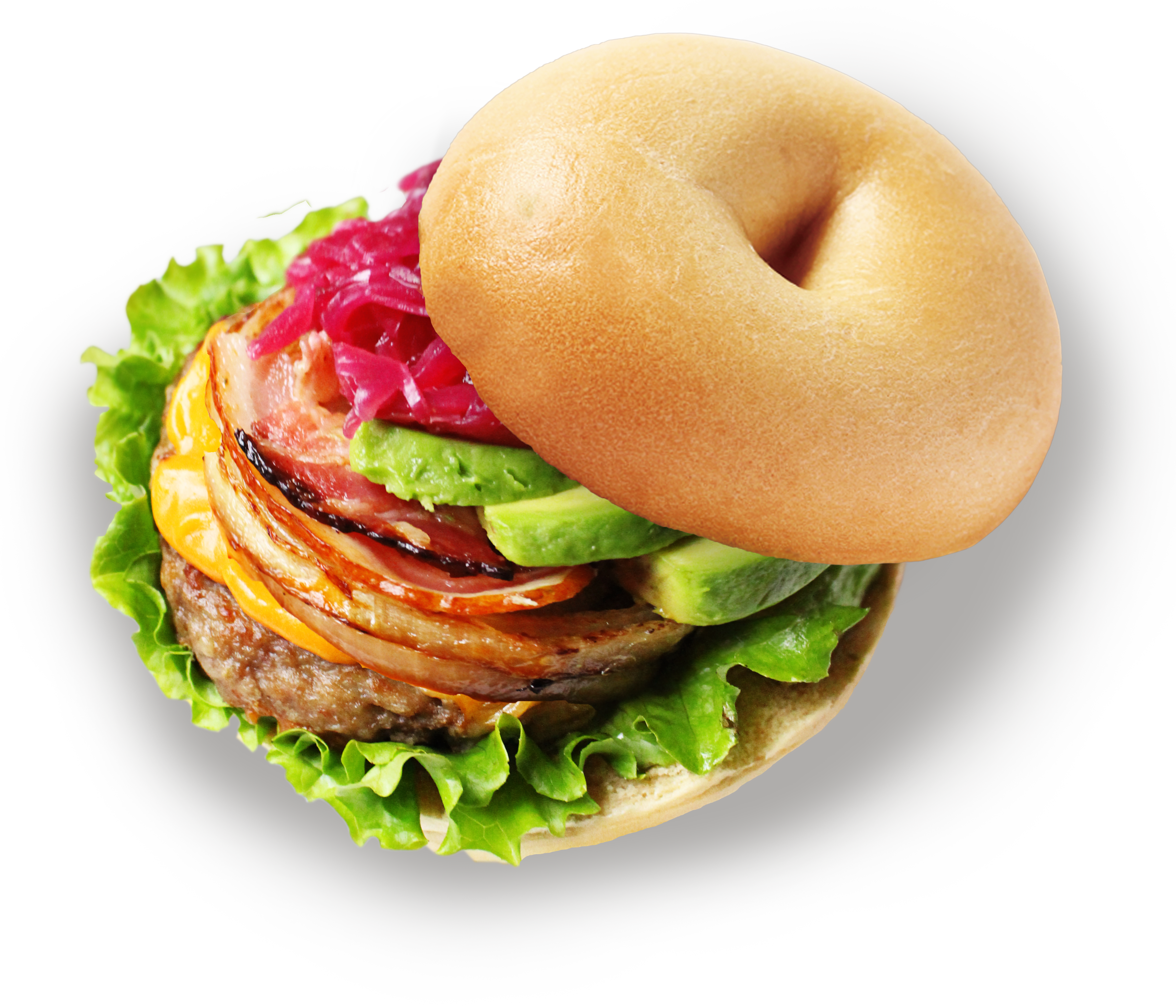 【休日限定】アボカドチーズバーガー