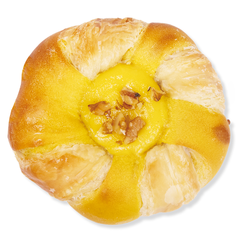 クロワッサンベーグル  - さつまいものパイ -