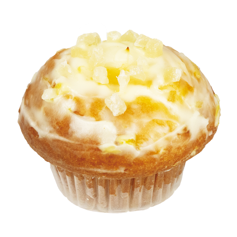パイナップルとヨーグルトクリーム